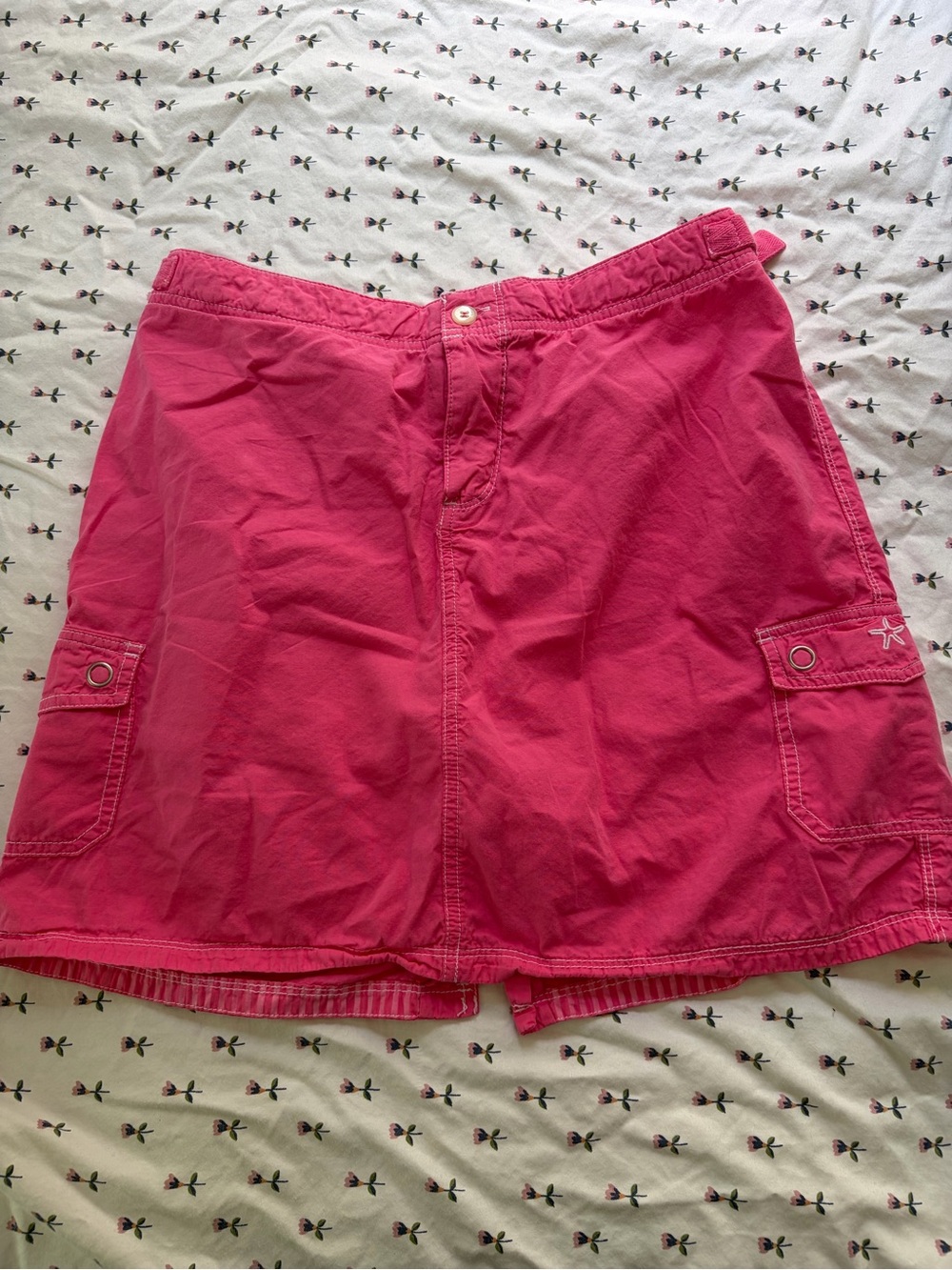 Pink Y2K skirt